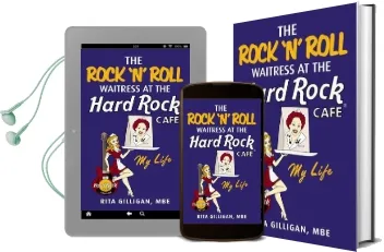 The Rock 'n' Roll Waitress at the Hard Rock Cafe Audiobook download free by Rita Gilligan