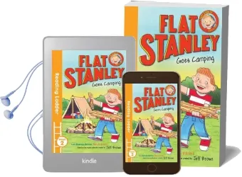 Flat Stanley Goes Camping: Blue Banana Audiobook download free by Jeff Brown