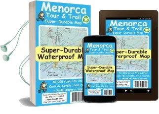Menorca Tour & Trail Super-Durable map Audiobook download free by David Brawn