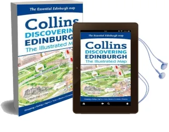 Discovering Edinburgh Illustrated map Audiobook download free by Collins Maps