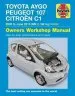 Audiobook Toyota Aygo, Peugeot 107 & Citroen c1 Petrol ('05-June'14) 05 to 14 author Peter T. Gill