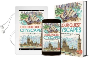 Colour Quest Cityscapes: 30 Extreme Colouring Challenges to Complete Audiobook download free by John Woodcock