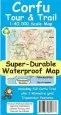 Audiobook Corfu Tour and Trail Super-Durable map author David Brawn