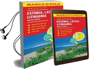 Estonia, Latvia, Lithuania map: The Baltic States Audiobook download free by Marco Polo