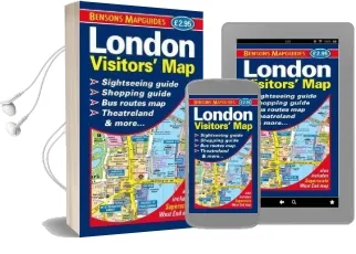 London Visitors' map Audiobook download free by Bensons Mapguides