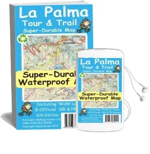La Palma Tour & Trail Super-Durable map Audiobook download free by David Brawn