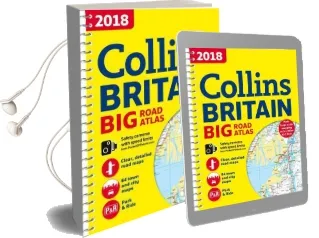 2018 Collins big Road Atlas Britain Audiobook download free by Collins Maps