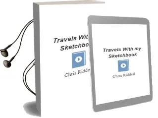 Travels With my Sketchbook Audiobook download free by Chris Riddell