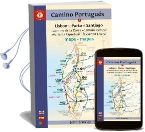 Camino Portugues Maps - Sixth Edition: Lisboa-Porto-Santiago Audiobook download free by John Brierley