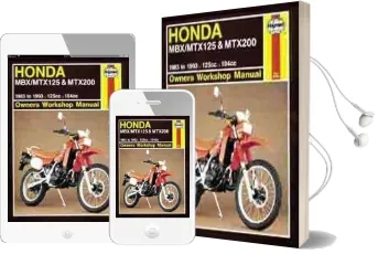 Honda Mbx/Mtx125 & Mtx200 (83 - 93) Audiobook download free by Haynes Publishing