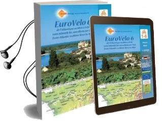 La Loire Eurovelo 6: Cycling map Audiobook download free by Huber Kartographie