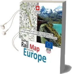 Railpass Railmap Europe 2018: Discover Europe With Icon and Info Illustrated Railway Atlas Specifically Designed for Global Eurail and Interrail Railpass Holders Audiobook download free by Caty Ross