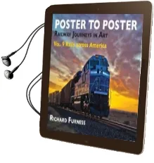 Railway Journeys in Art: Rails Across America Audiobook download free by Richard Furness